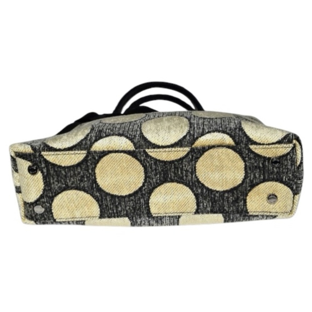 Talbots Polka Dot Tote Bag with Bow Accent - Picture 5 of 8